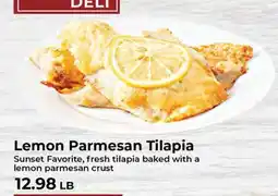 Sunset Foods Lemon Parmesan Tilapia offer