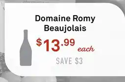 Standard Market Domaine Romy Beaujolais offer