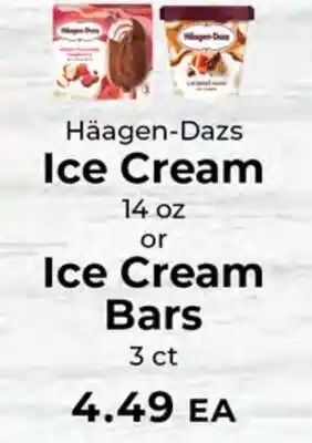 Sunset Foods Häagen-Dazs Ice Cream or Ice Cream Bars offer