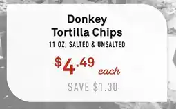 Standard Market Donkey Tortilla Chips offer