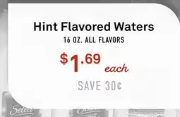 Standard Market Hint Flavored Waters offer