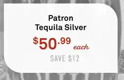 Standard Market Patron Tequila Silver offer