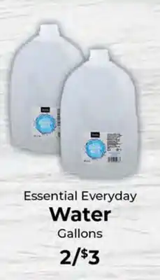 Sunset Foods Essential Everyday Water offer