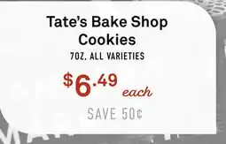 Standard Market Tate's Bake Shop Cookies offer