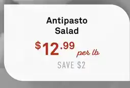 Standard Market Antipasto Salad offer