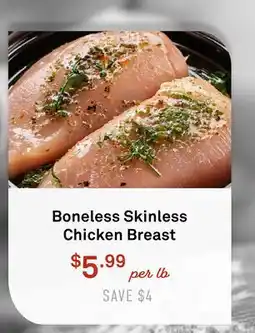 Standard Market Boneless Skinless Chicken Breast offer