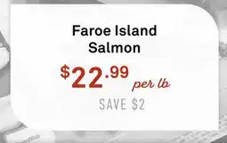 Standard Market Faroe Island Salmon offer