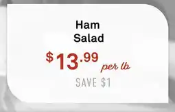 Standard Market Ham Salad offer