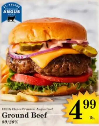 St. Helens Premium Angus Ground Beef