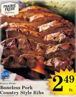 Harvest Foods Prairie Fresh Boneless Pork Country Style Ribs offer
