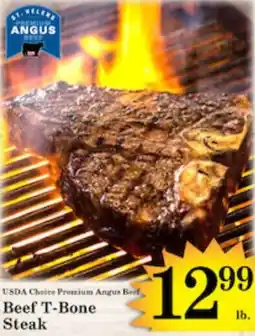 Harvest Foods St. Helen's Angus Beef Beef T-Bone Steak offer