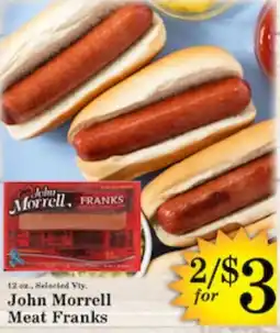 Harvest Foods John Morrell Meat Franks offer