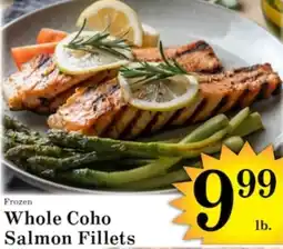 Harvest Foods Frozen Whole Coho Salmon Fillets offer