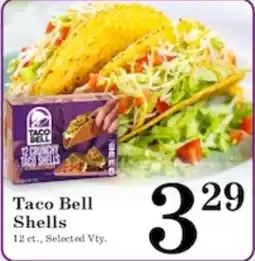 Harvest Foods Taco Bell Shells offer