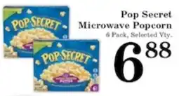Harvest Foods Pop Secret microwave popcorn offer