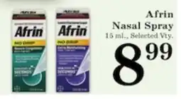 Harvest Foods Afrin Nasal Spray offer