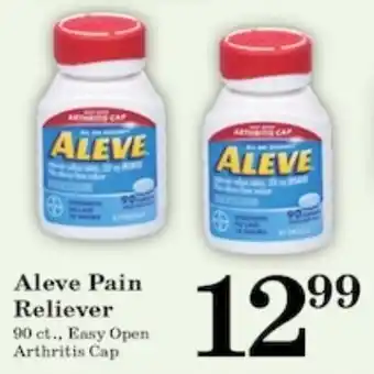 Harvest Foods Aleve Pain Reliever offer
