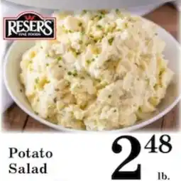 Harvest Foods Resers potato salad offer