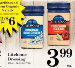Harvest Foods Litehouse Dressing offer