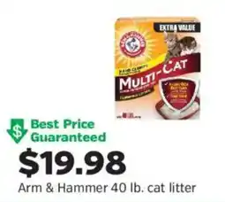 Pet Supplies Plus Arm & Hammer cat litter offer