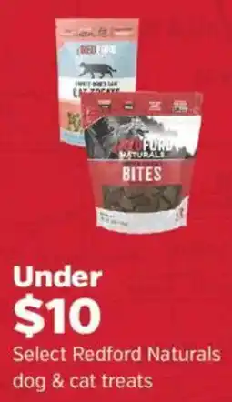 Pet Supplies Plus Redford Naturals dog & cat treats offer