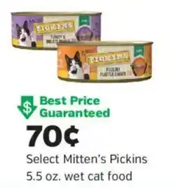 Pet Supplies Plus Select Mitten's Pickins offer