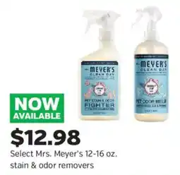 Pet Supplies Plus Mrs. Meyer's stain & odor removers offer