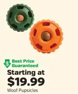Pet Supplies Plus Woof Pupsicles offer