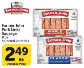 Farmer John Pork Links Sausage