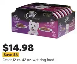 Pet Supplies Plus Cesar wet dog food offer