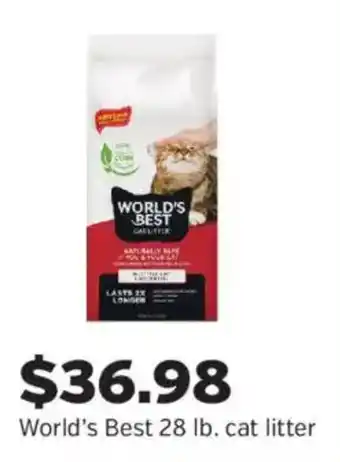 World's Best cat litter