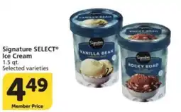Albertsons Signature Select Ice Cream offer