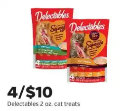 Pet Supplies Plus Delectables cat treats offer
