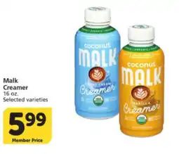Albertsons Malk Creamer offer