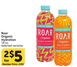 Albertsons Roar Organic Hydration offer