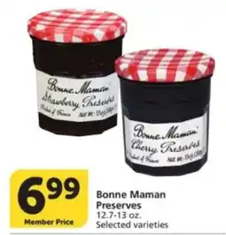 Albertsons Bonne Maman Preserves offer