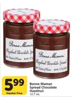 Albertsons Bonne Maman Spread Chocolate Hazelnut offer