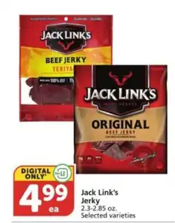 Albertsons Jack Link's Jerky offer