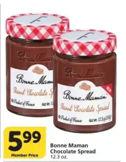 Albertsons Bonne Maman Chocolate Spread offer