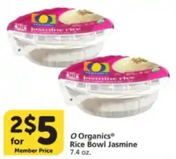 Albertsons O Organics Rice Bowl Jasmine offer