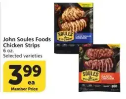 Albertsons John Soules Foods Chicken Strips offer