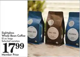 Pavilions Sightglass Whole Bean Coffee offer