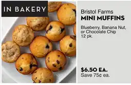 Bristol Farms Bristol Farms MINI MUFFINS offer