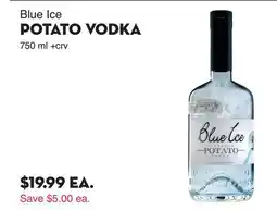 Bristol Farms Blue Ice POTATO VODKA offer