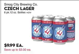 Bristol Farms Smog City Brewing Co. CZECH LAGER offer