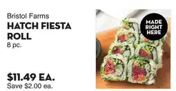 Bristol Farms Bristol Farms HATCH FIESTA ROLL offer