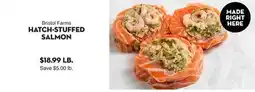 Bristol Farms Bristol Farms HATCH-STUFFED SALMON offer