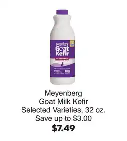 Bristol Farms Meyenberg Goat Milk Kefir offer
