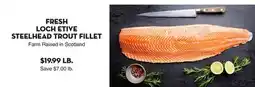 Bristol Farms FRESH LOCH ETIVE STEELHEAD TROUT FILLET offer