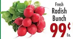 Garden Fresh Market Fresh Radish Bunch offer
